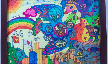 NGẮM NHÌN TÁC PHẨM THAM DỰ CUỘC THI VẼ TRANH QUỐC TẾ TOYOTA “CHIẾC Ô TÔ MƠ ƯỚC” CỦA VICSERS