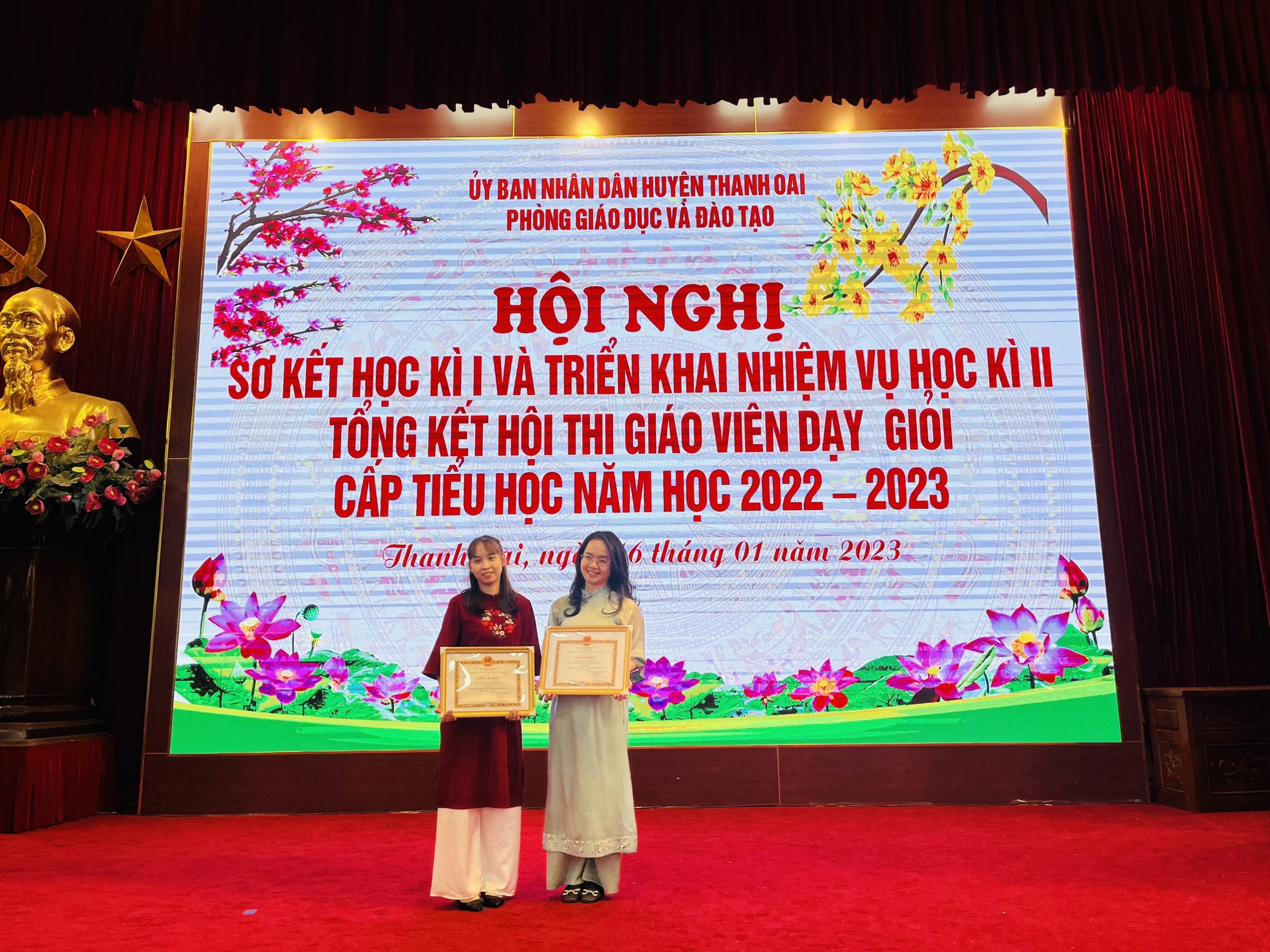 GIÁO VIÊN VICSCHOOL ĐẠT GIẢI NHẤT, NHÌ TẠI HỘI THI GIÁO VIÊN DẠY GIỎI CẤP TIỂU HỌC HUYỆN THANH OAI