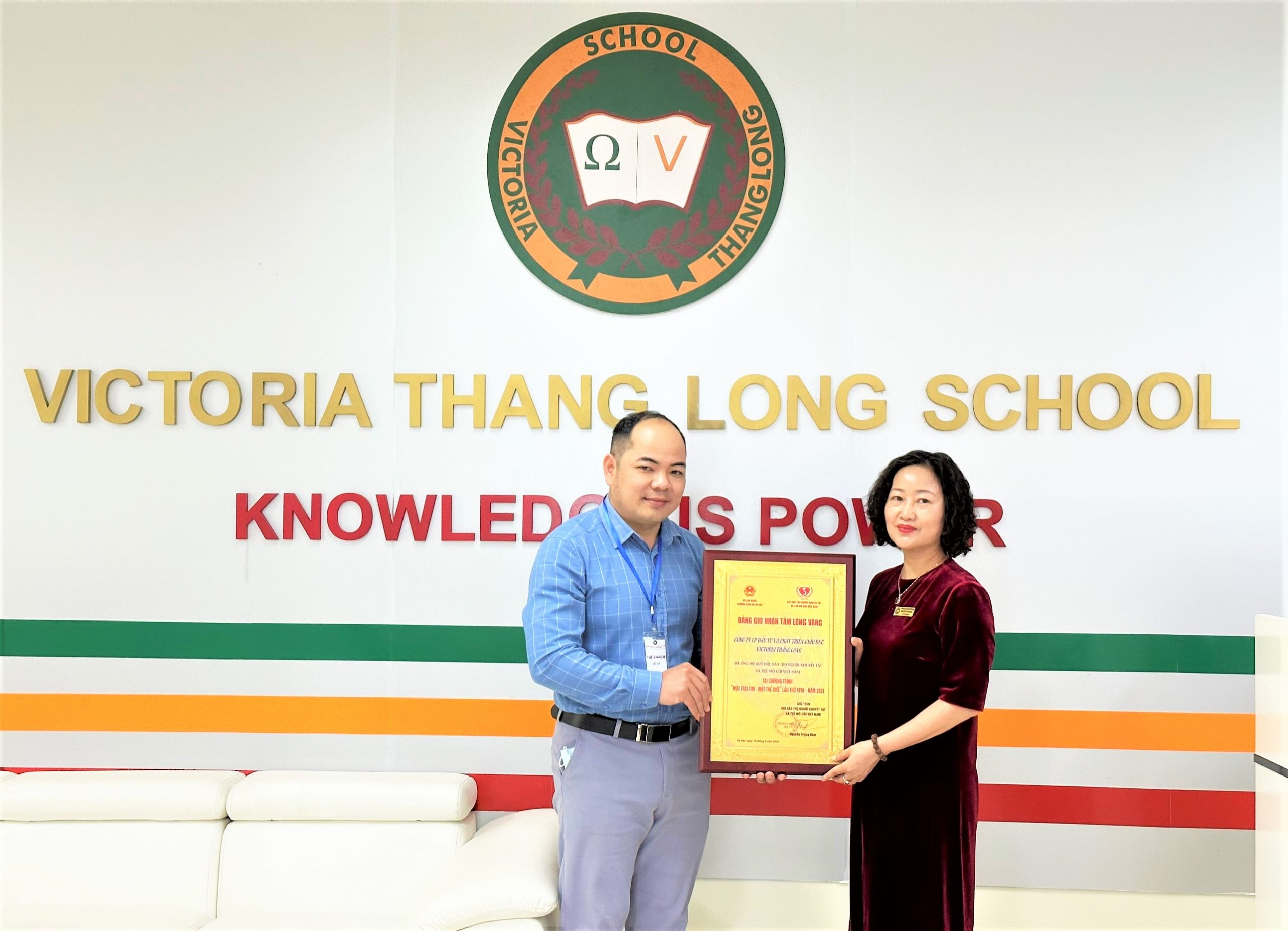 VICTORIA THĂNG LONG THAM GIA CHƯƠNG TRÌNH THIỆN NGUYỆN “MỘT TRÁI TIM – MỘT THẾ GIỚI LẦN THỨ XVIII”