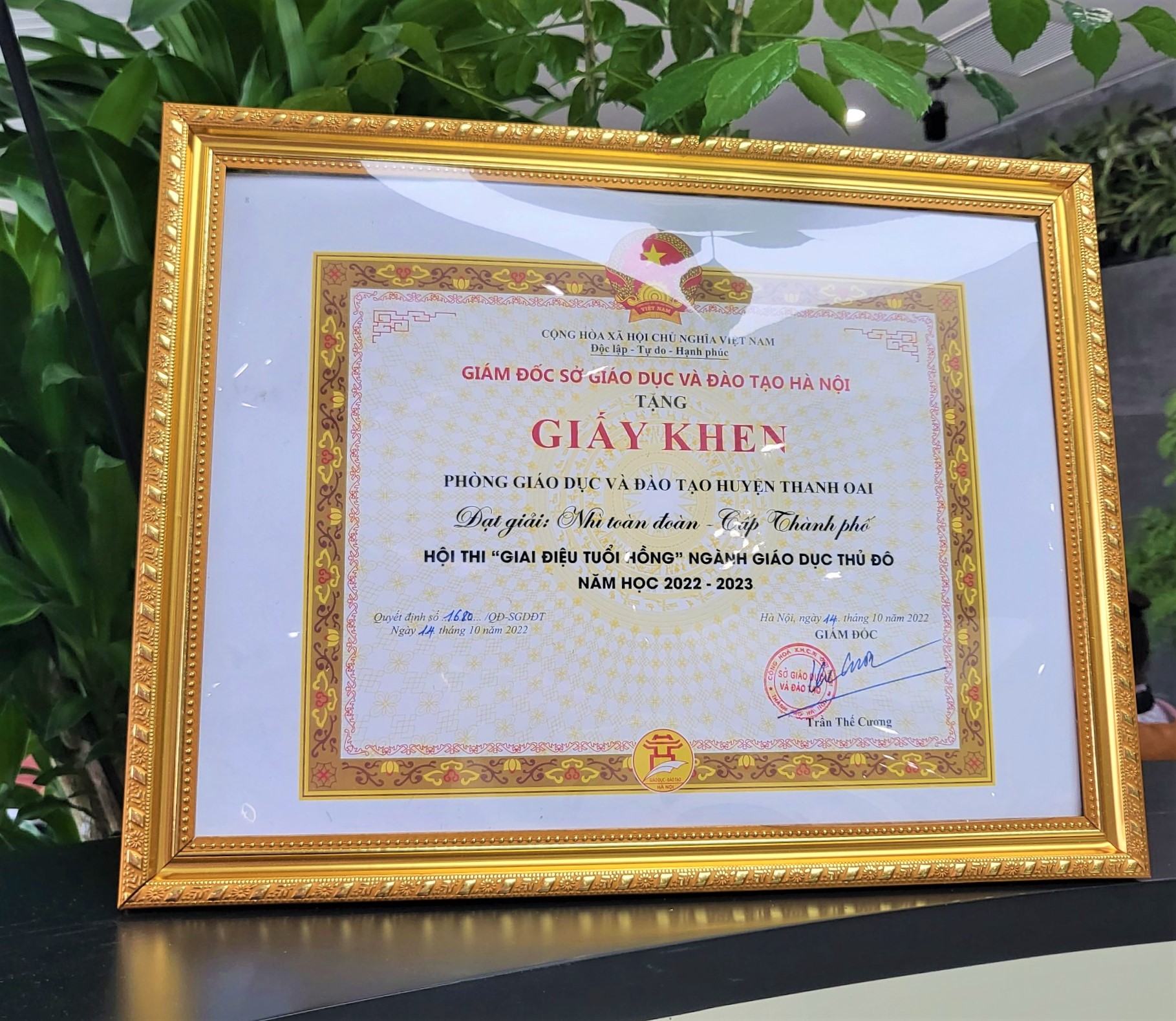 VICSERS TRẦN THỤC QUYÊN TỎA SÁNG TẠI CUỘC THI “GIAI ĐIỆU TUỔI HỒNG” NGÀNH GIÁO DỤC THỦ ĐÔ NĂM HỌC 2022-2023