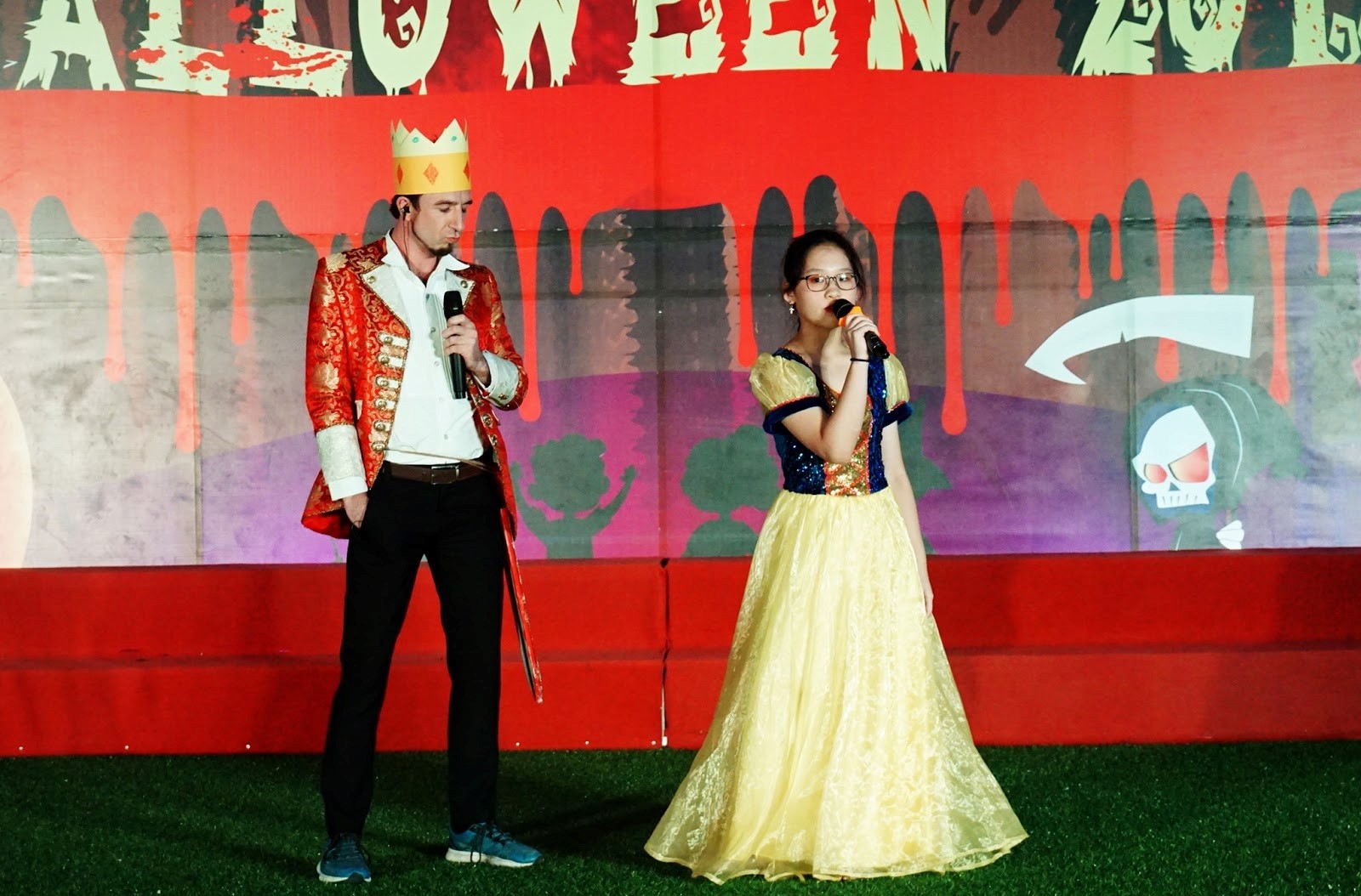 Halloween tại Victoria Thăng Long