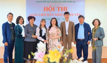 GIÁO VIÊN VICTORIA THĂNG LONG THAM GIA HỘI THI GIÁO VIÊN DẠY GIỎI CẤP HUYỆN