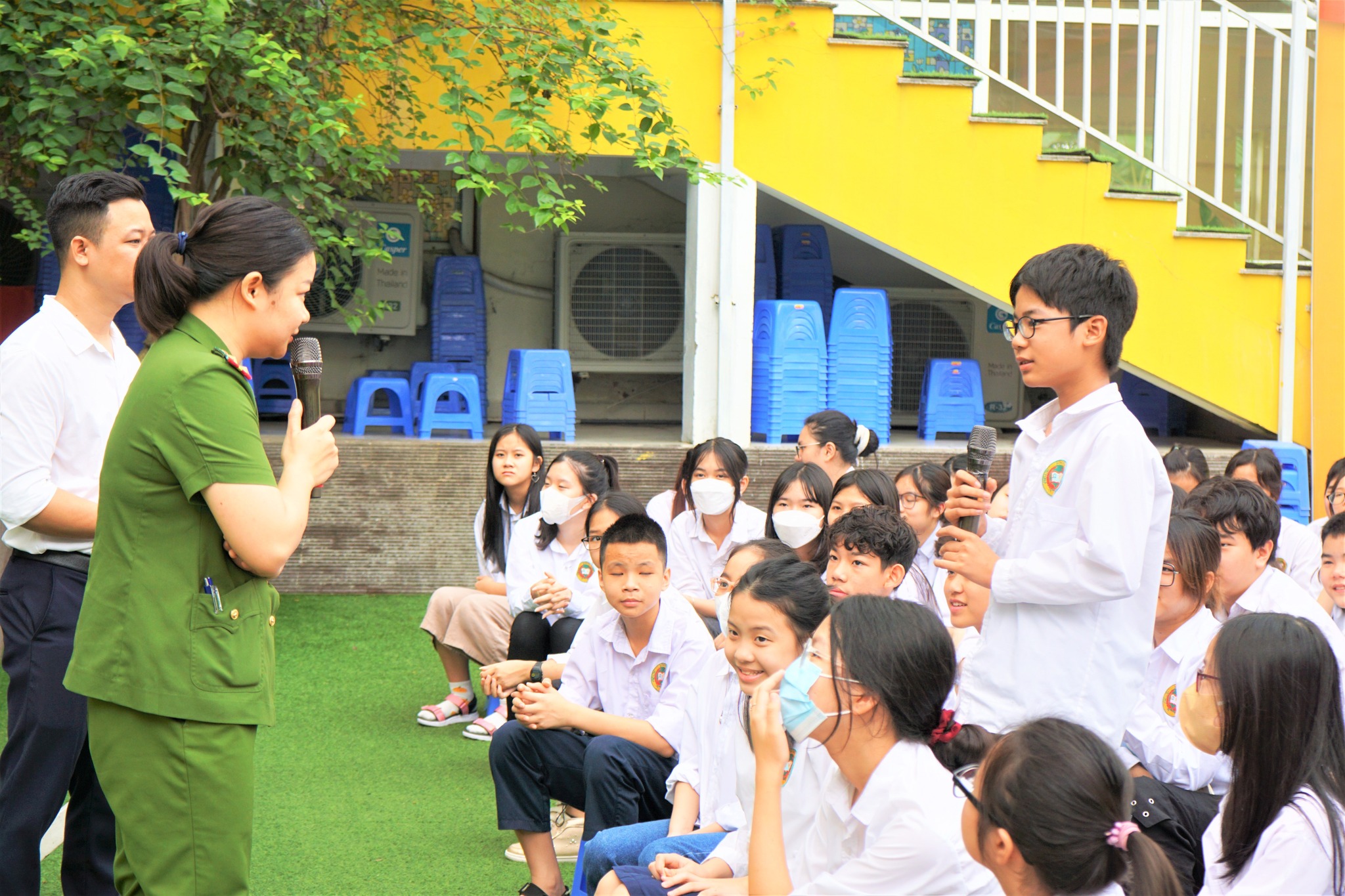 Vicschool tăng cường tuyên truyền về phòng chống ma túy và thuốc lá điện tử