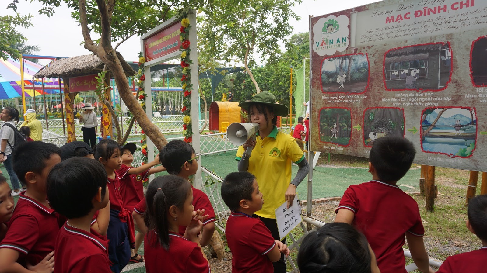 Học sinh Vicschool Dã ngoại tại trang trại giáo dục Vạn An