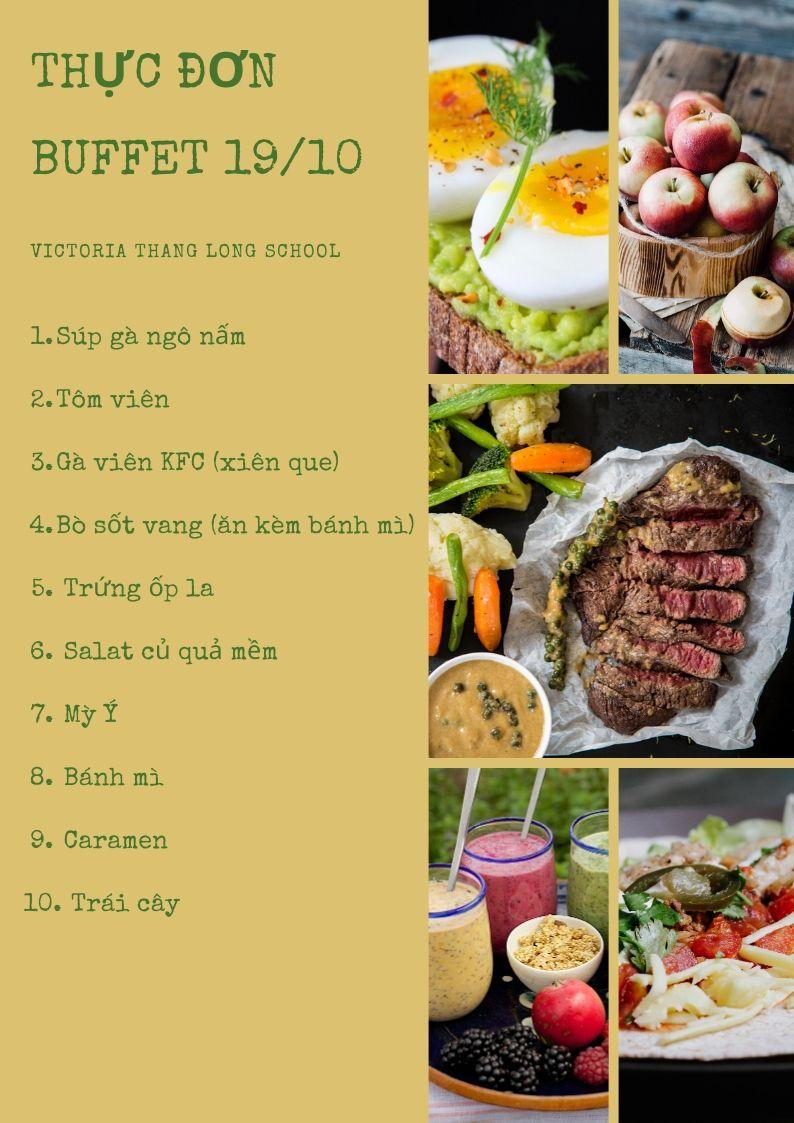 Thực đơn hành trang lớp 1 tại Vicschool